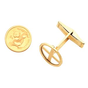 Coin Frame Cuff Links