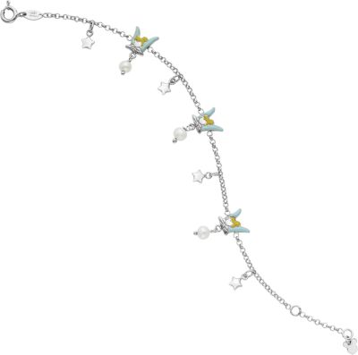 Disney&reg; Tinkerbell & Pearl Bracelet