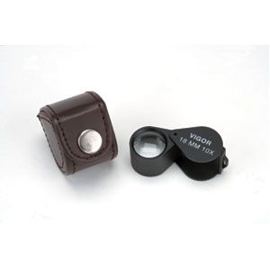 18MM Economy 10X Black Loupe 