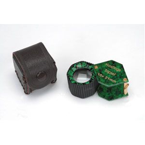 21MM Hex Grip, Green Triplet Loupe 