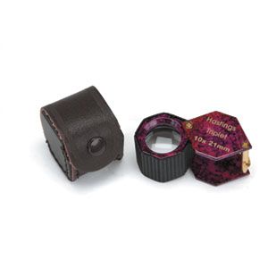 21MM Hex Grip, Pink Marble Triplet Loupe