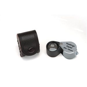 18MM 20X Chrome Triplet Loupe 