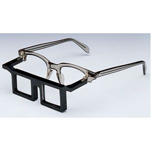 Half-Frame Telesight Magnifier Style # 46 - Power 2 1/2X Magnification