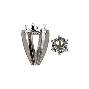 Round 6-Prong Illusion Shank Setting