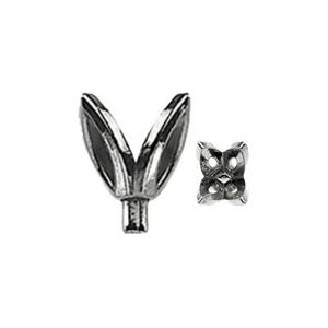 Oval 4-Prong Tulipset® Peg Setting