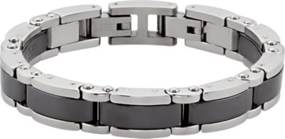 Ceramic Couture&trade; and Stainless Steel Bracelet