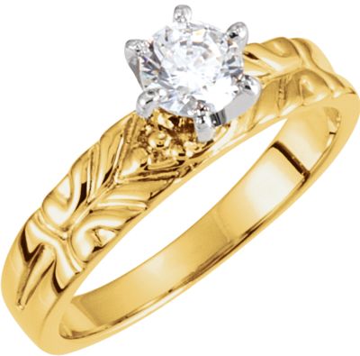 Engagement Mounting or Ladies/Gents Matching Band
