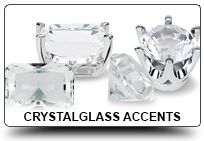 Crystal-Cut Glass Accents