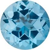 Ice Blue Topaz Genuine Machine-Cut