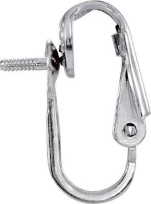 Hinged Clip Back with Pearl Post