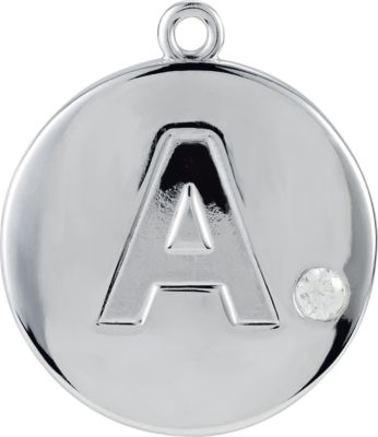 Block Initial Disc Dangle with Accent