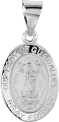 Hollow Oval Our Lady of Guadalupe Medal