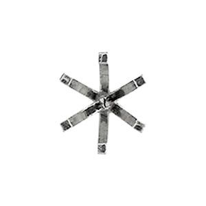 6-Prong Tall Heavy Solitaire Setting