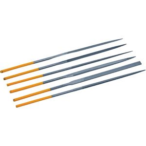 Grobet™ Valtitan Needle Files (18cm) - Round, Cut 00