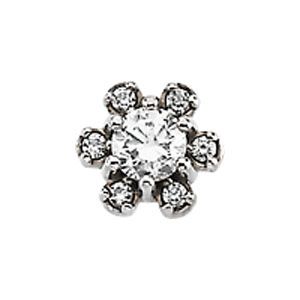 Round 7-Stone Cluster Top