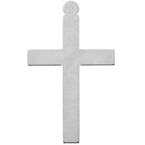  25.5x15.5mm Cross Stamping