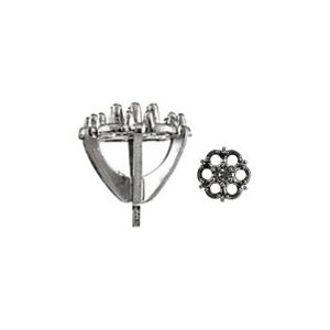 Round 6-Prong Cluster Peg Setting