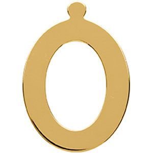Hollow Oval Stamping with Jump Ring