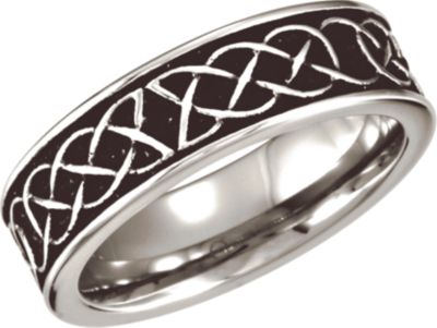 Cobalt Design Band with Black PVD