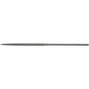 Grobet&trade; Single Cut Three Square Needle File 5 1/2