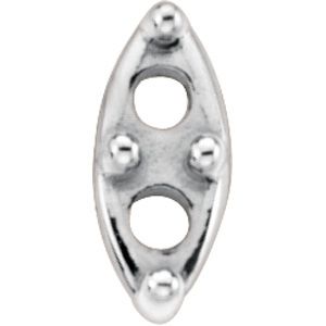 Floral Accent Trim Plate