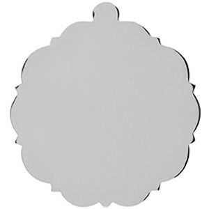 26.25mm Fancy Round Stamping with Jump Ring