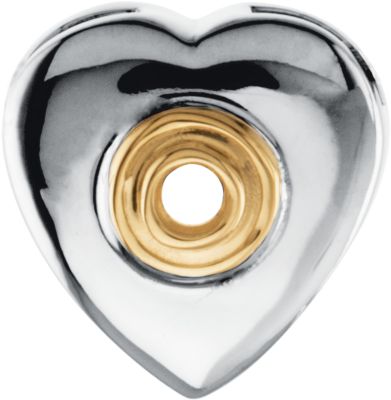 Heart Shape Chain Slide Mounting for Round Center