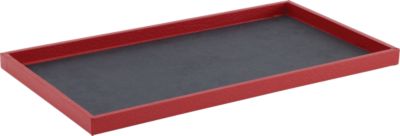 Red Full Size Tray 3/4