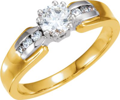 Accented Engagement Rings, Greensboro, NC Van Scoy Diamonds
