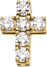 Diamond Cross Pendant