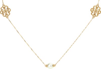 Pearl Station Necklace