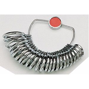 Half Round Finger Gauge 3MM Wide, Size 1-13