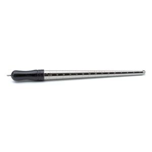 Hollow Metal Ring Mandrel with Groove, Sizes 1-15