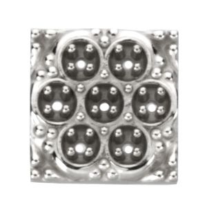 Square Shaped Seven Stone Cluster Top