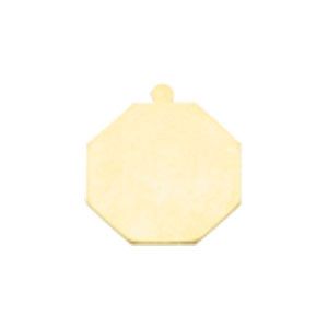 20mm Octagon with Jump Ring