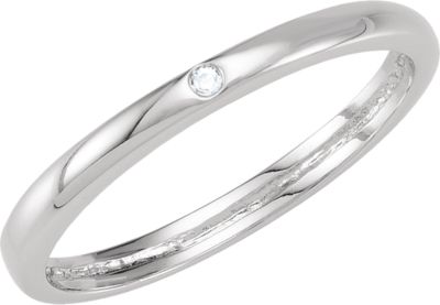 Stackable CZ Ring