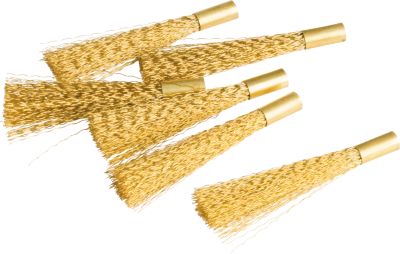 Brass Scratch Brush Refills