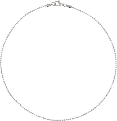 Stainless Steel Bead Chain with Lobster Clasp