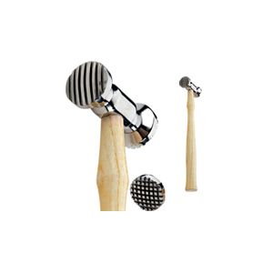 CHECKERED & WIDE STRIPE TEXTURE HAMMER