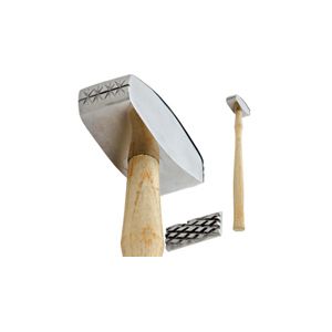 CROSSHATCH & STARS TEXTURE HAMMER