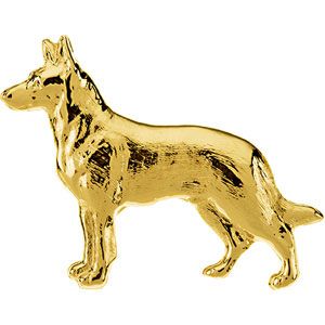 German Shephard Stamping
