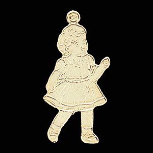 3709 Girl Stamping