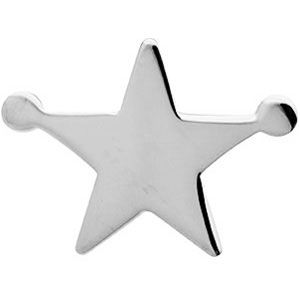 Star Stamping with Undrilled Eyelets