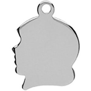 3787 Girl's Head Stamping