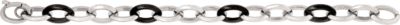 Stainless Steel Link Bracelet or Necklace with Immerse Plating