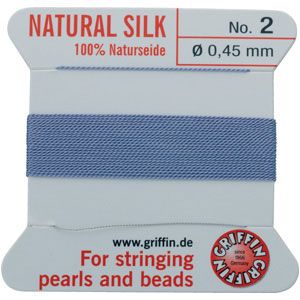 #2 Liliac Silk Bead Cord (.45mm)