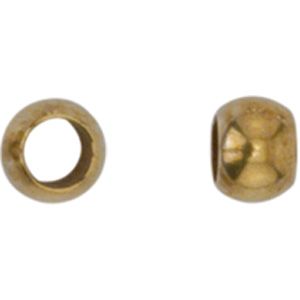 Gold Plated Crimp Beads #1