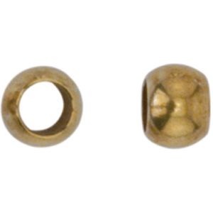 Gold Plated Crimp Beads #2