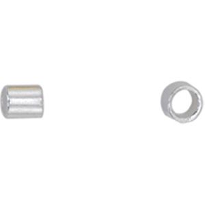 Silver Plated Crimp Tube #1