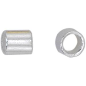 Silver Plated Crimp Tube #4